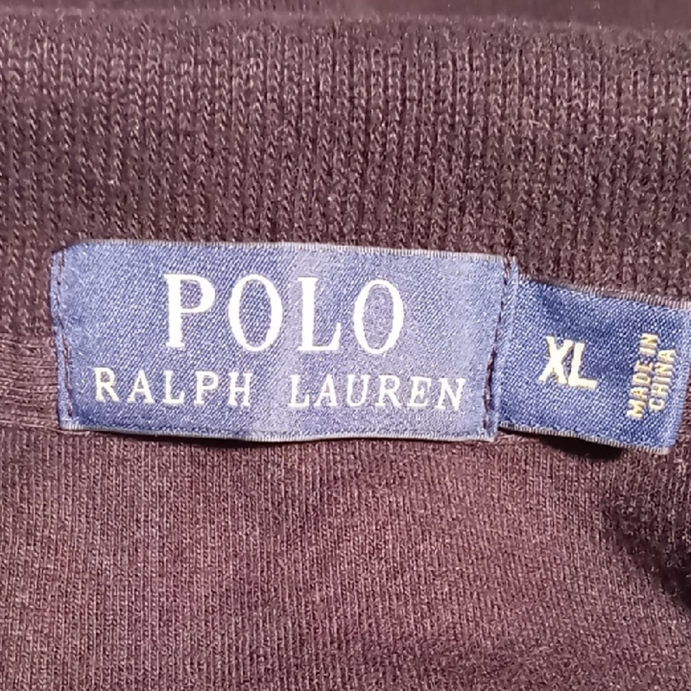 Polo by Ralph Lauren Black Classic Knit Sweater